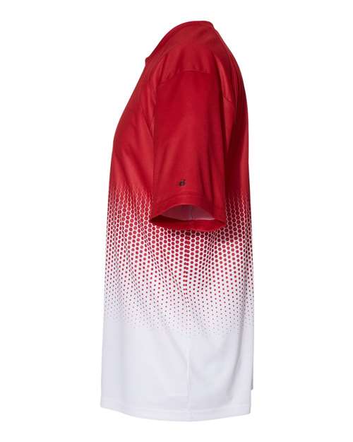 Badger 4220 Hex 2.0 T-Shirt #color_Red