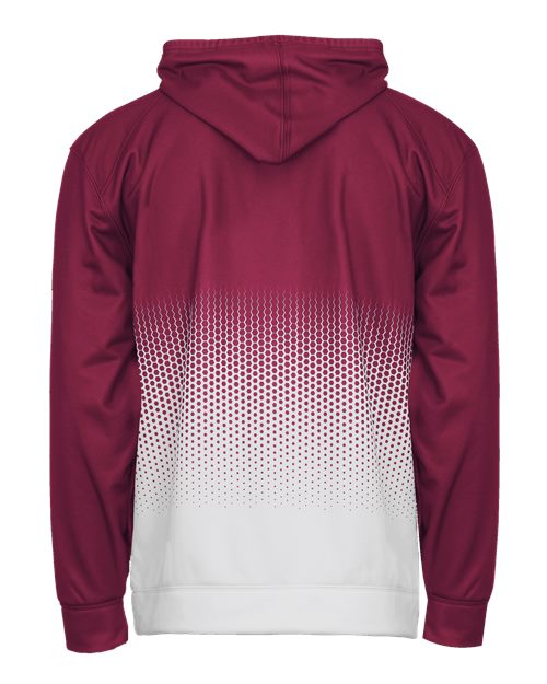 Badger 1404 Hex 2.0 Hooded Sweatshirt #color_Maroon