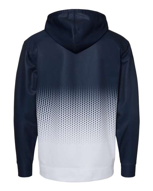 Badger 1404 Hex 2.0 Hooded Sweatshirt #color_Navy