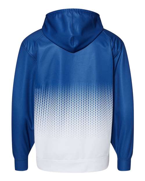 Badger 1404 Hex 2.0 Hooded Sweatshirt #color_Royal