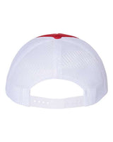 Richardson 213 Low Pro Foamie Trucker Cap #color_Red/ White/ Royal