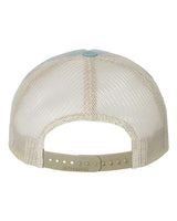 Richardson 930 Troutdale Corduroy Trucker Cap #color_Light Blue/ Sand