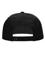 Richardson 255 Pinch Front Structured Snapback Trucker Cap #color_Black