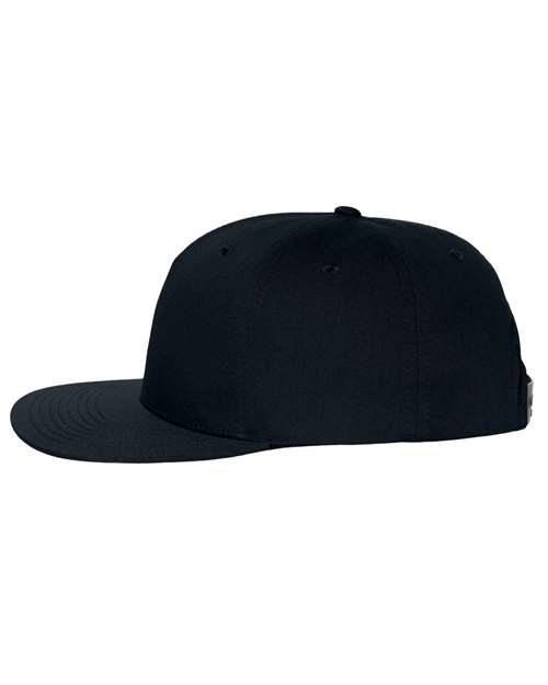Richardson 255 Pinch Front Structured Snapback Trucker Cap #color_Black