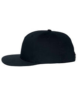 Richardson 255 Pinch Front Structured Snapback Trucker Cap #color_Black