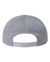 Richardson 255 Pinch Front Structured Snapback Trucker Cap #color_Heather Grey