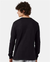 Champion T453 Unisex Heritage Long-Sleeve T-Shirt #color_BLACK