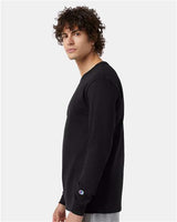 Champion T453 Unisex Heritage Long-Sleeve T-Shirt #color_BLACK