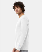 Champion T453 Unisex Heritage Long-Sleeve T-Shirt #color_WHITE