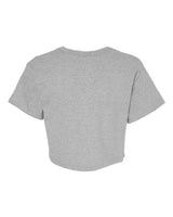 Champion T453W Ladies' Cropped Heritage T-Shirt #color_OXFORD GRAY