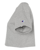 Champion T453W Ladies' Cropped Heritage T-Shirt #color_OXFORD GRAY