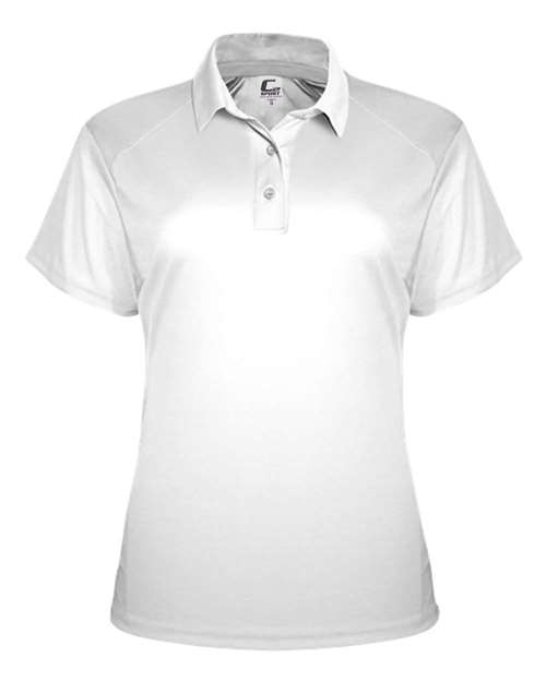 C2 Sport 5902 Women's Polo #color_White