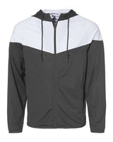 Badger 7722 Spirit Outer-Core Jacket #color_Graphite/ White