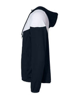 Badger 7722 Spirit Outer-Core Jacket #color_Navy/ White