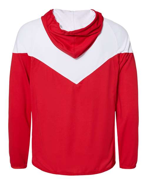 Badger 7722 Spirit Outer-Core Jacket #color_Red/ White
