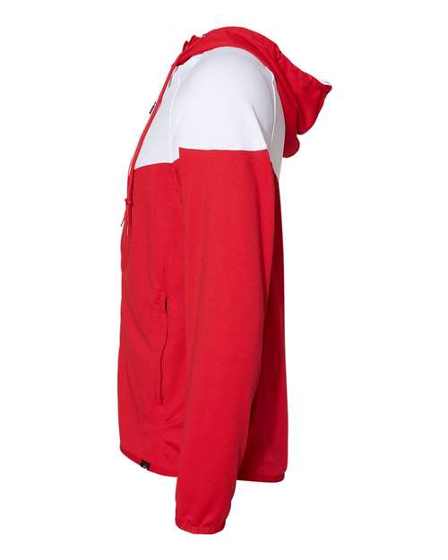 Badger 7722 Spirit Outer-Core Jacket #color_Red/ White