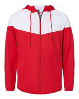 Badger 7722 Spirit Outer-Core Jacket #color_Red/ White