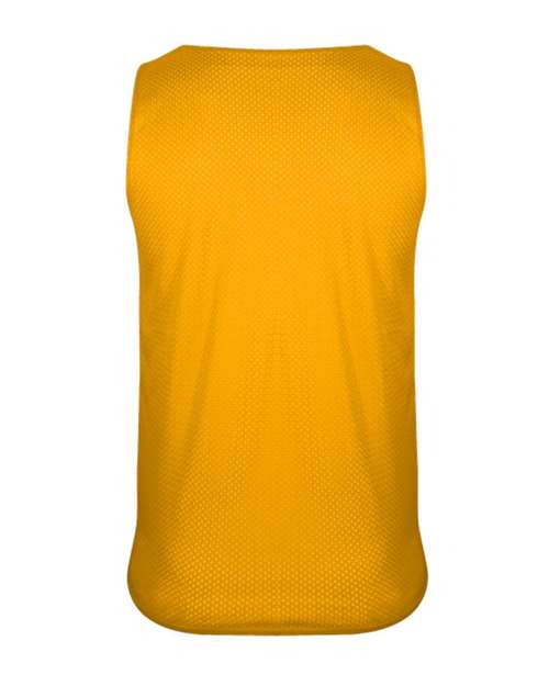 C2 Sport 5729 Reversible Mesh Tank #color_Gold/ White