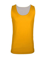 C2 Sport 5729 Reversible Mesh Tank #color_Gold/ White