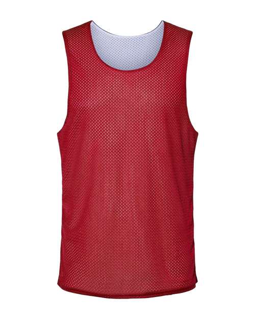 C2 Sport 5729 Reversible Mesh Tank #color_Red/ White
