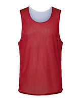 C2 Sport 5729 Reversible Mesh Tank #color_Red/ White