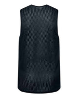C2 Sport 5228 Youth Reversible Mesh Tank #color_Black/ White