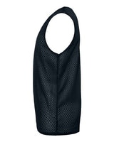 C2 Sport 5228 Youth Reversible Mesh Tank #color_Black/ White