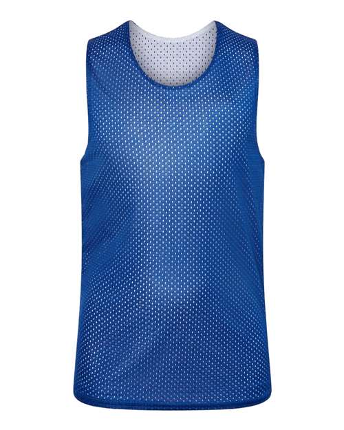 C2 Sport 5228 Youth Reversible Mesh Tank #color_Royal/ White
