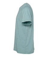 Bella + Canvas 3001CVC Unisex Heather CVC T-Shirt #color_HTHR BLUE LAGOON