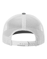 Richardson 112 Snapback Trucker Cap #color_Heather Grey/ Light Grey