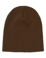 Yupoong 1500 Adult Knit Beanie #color_CARAMEL