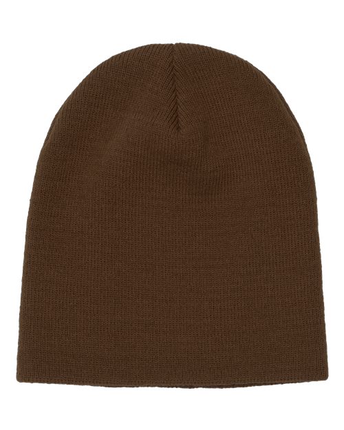 Yupoong 1500 Adult Knit Beanie #color_CARAMEL