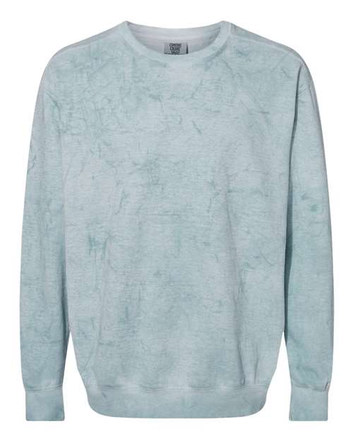 Comfort Colors 1545CC Adult Color Blast Crewneck Sweatshirt #color_OCEAN