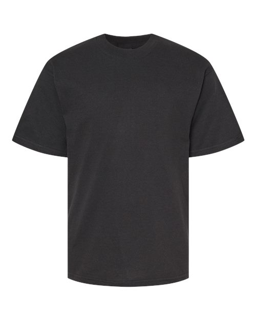 M&O 4850 Youth Gold Soft Touch T-Shirt #color_Black