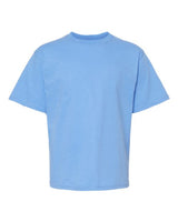 M&O 4850 Youth Gold Soft Touch T-Shirt #color_Carolina Blue