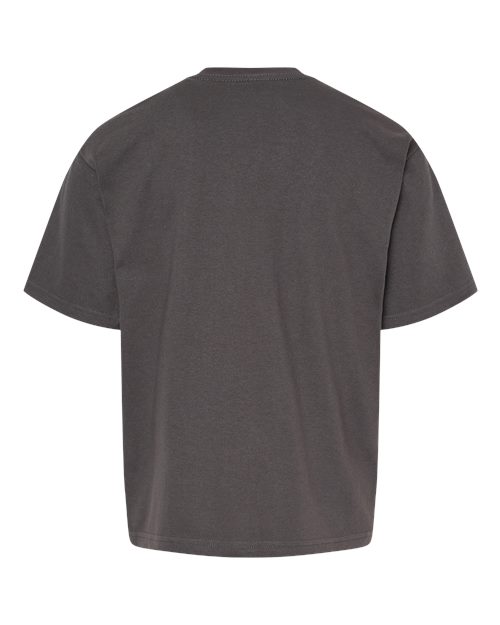 M&O 4850 Youth Gold Soft Touch T-Shirt #color_Charcoal