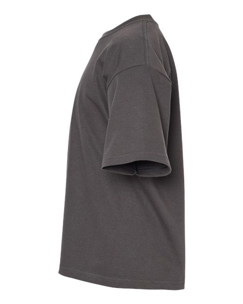 M&O 4850 Youth Gold Soft Touch T-Shirt #color_Charcoal