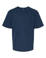 M&O 4850 Youth Gold Soft Touch T-Shirt #color_Deep Navy