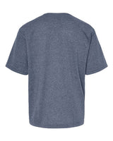 M&O 4850 Youth Gold Soft Touch T-Shirt #color_Heather Navy