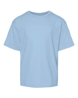 M&O 4850 Youth Gold Soft Touch T-Shirt #color_Light Blue