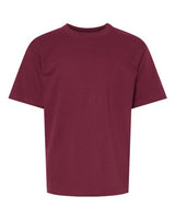 M&O 4850 Youth Gold Soft Touch T-Shirt #color_Maroon
