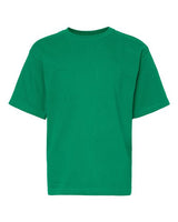 M&O 4850 Youth Gold Soft Touch T-Shirt #color_Fine Kelly Green
