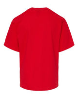 M&O 4850 Youth Gold Soft Touch T-Shirt #color_Deep Red