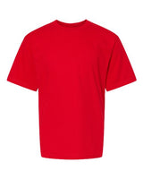 M&O 4850 Youth Gold Soft Touch T-Shirt #color_Deep Red