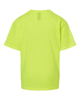 M&O 4850 Youth Gold Soft Touch T-Shirt #color_Safety Green