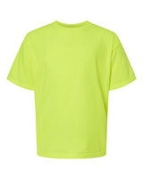 M&O 4850 Youth Gold Soft Touch T-Shirt #color_Safety Green