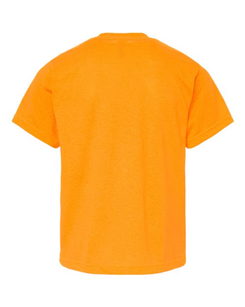 M&O 4850 Youth Gold Soft Touch T-Shirt #color_Safety Orange