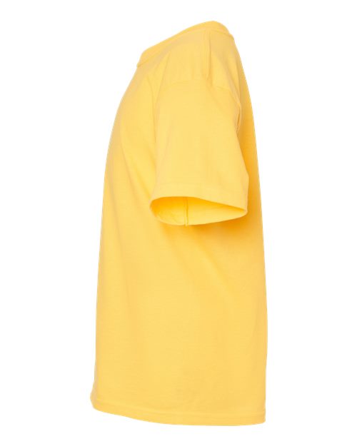 M&O 4850 Youth Gold Soft Touch T-Shirt #color_Yellow