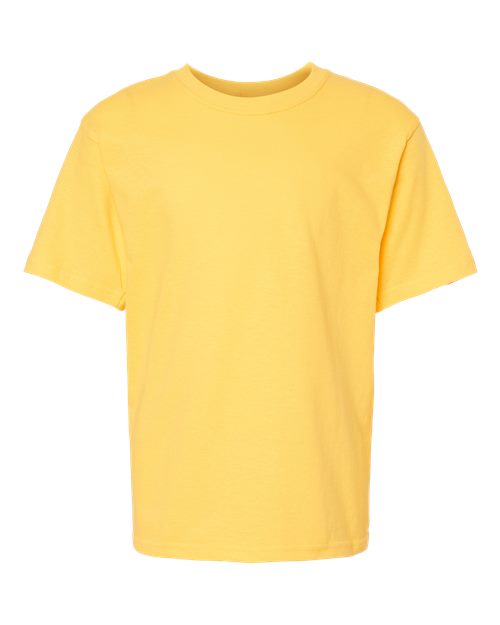 M&O 4850 Youth Gold Soft Touch T-Shirt #color_Yellow