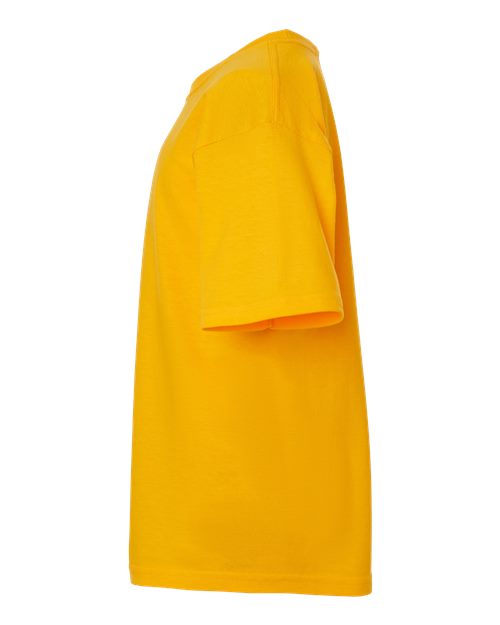 M&O 4850 Youth Gold Soft Touch T-Shirt #color_Gold